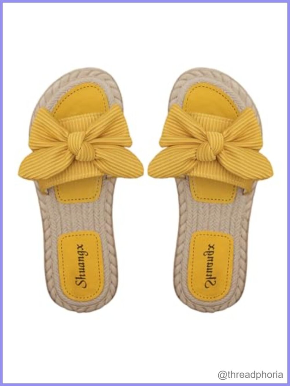 Bow Flat Slide Sandals Open Toe Slip On Slingback Casual Shoes